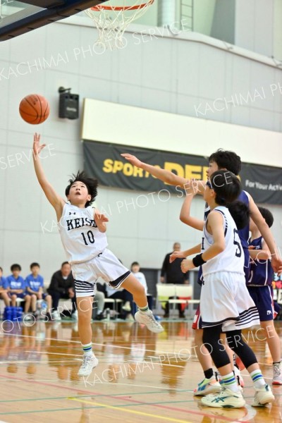 男子決勝リーグ　帯広啓西―帯広明和