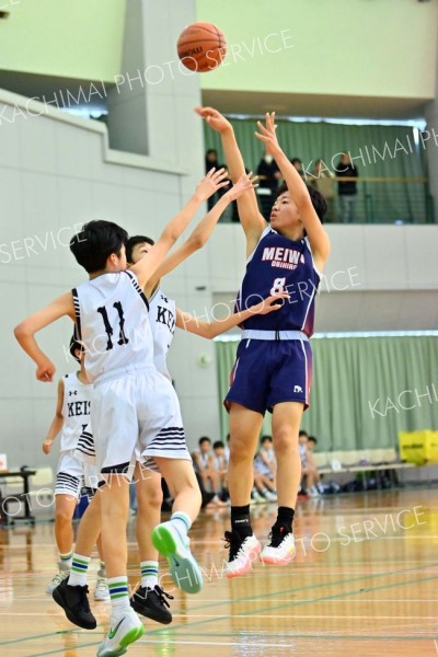 男子決勝リーグ　帯広啓西―帯広明和