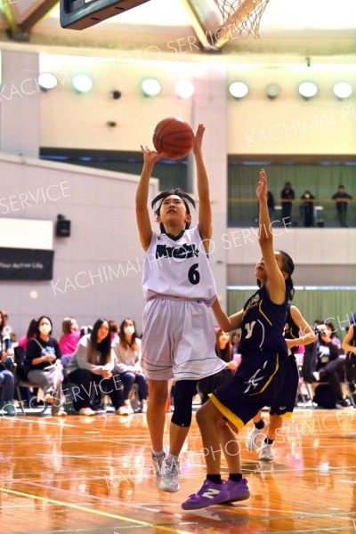 女子決勝リーグ　帯広若葉―札南ラビッ