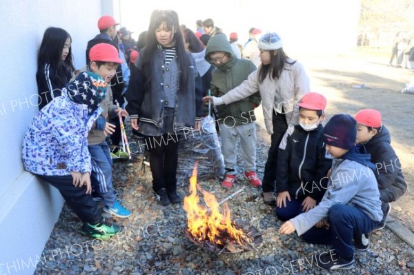 白人小と札内北小の合同防災教室　心構え学ぶ　幕別