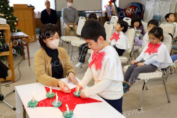 ＹＭＣＡ幼保園がクリスマス礼拝～こぼれ話