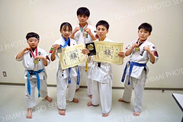 好成績を収めた鈴木道場の選手