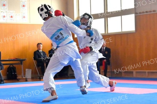 男子個人戦組手