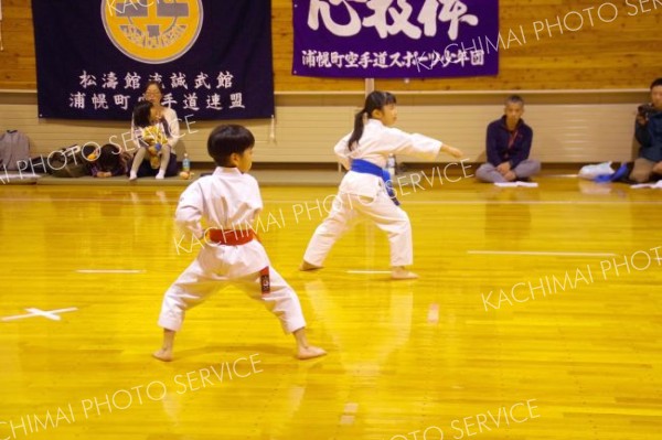 両部門制す　浦幌空手道錬成大会