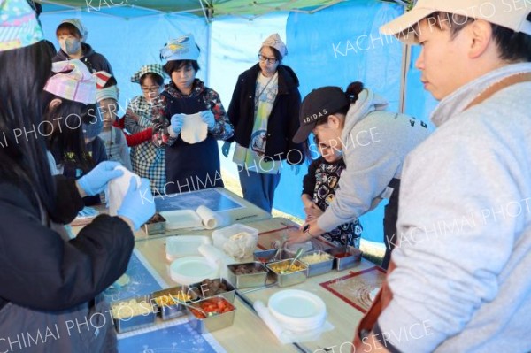 清水町内でピザ作り教室