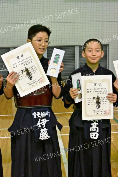 個人戦小学生高学年男子優勝