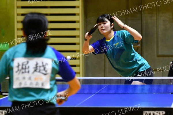 帯工男子、帯南商女子Ｖ　