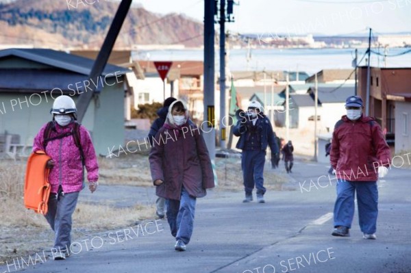 広尾町音調津地区住民が避難訓練