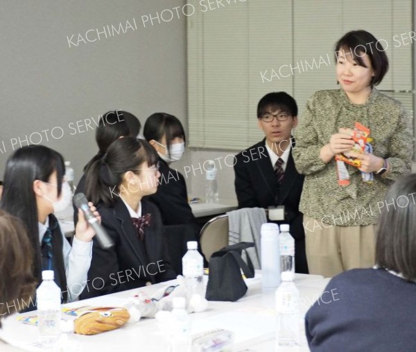 高校生と夢語る　ＳＩ帯広が茶話会～こぼれ話