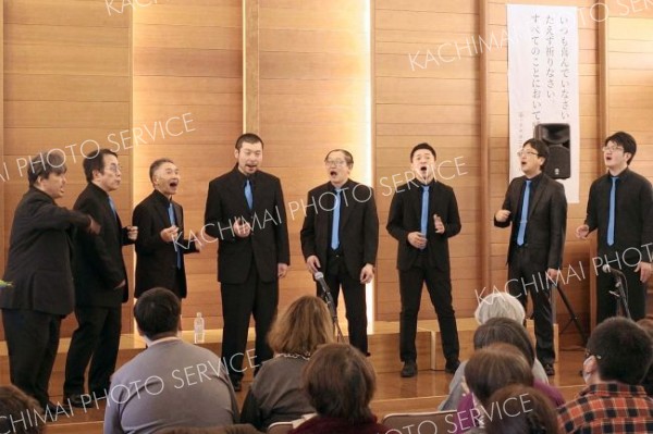 ゴスペル「ＤＯ☆ＭｅｎＺ」が初の自主ライブ　全道から足寄に集う