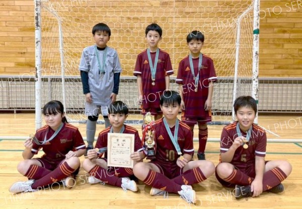 Ｕ―１１午後の部優勝。開西つつじが丘Ｊｒ．ＦＣ