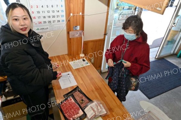 売り切れ続出で大盛況だった足寄和牛の大還元祭