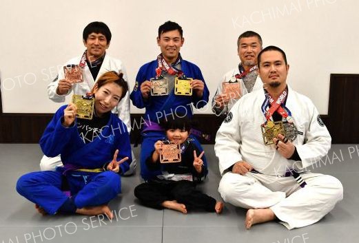 十勝勢が柔術世界大会で５部門優勝