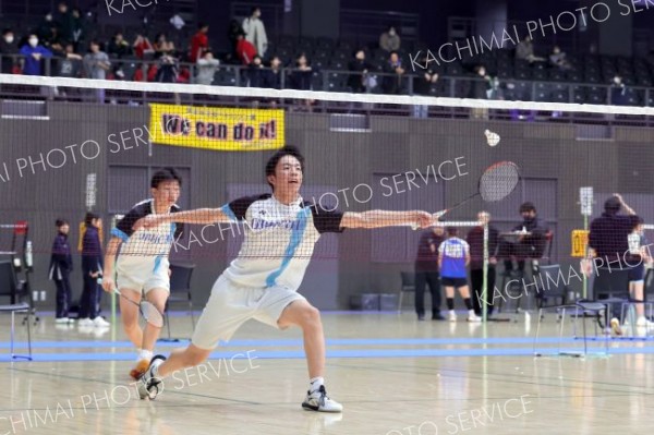 男子ダブルス準優勝