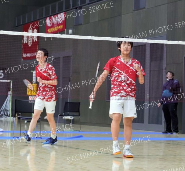 男子ダブルス優勝