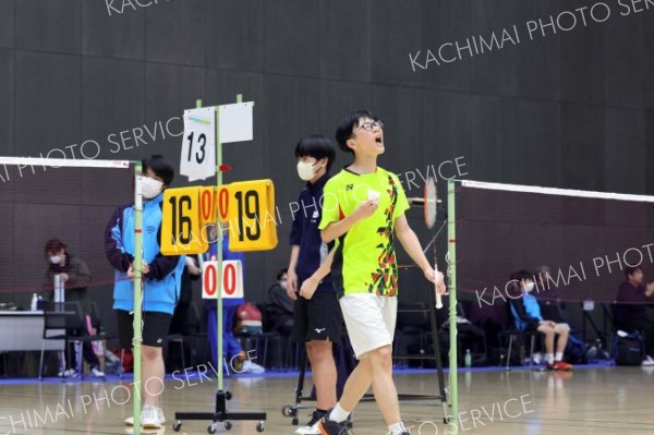 男子シングルス優勝