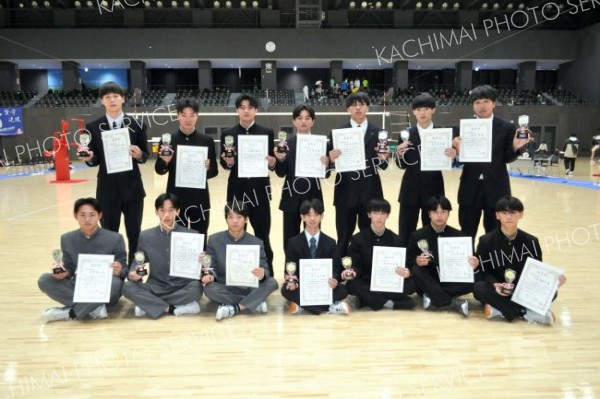 男子の優秀選手