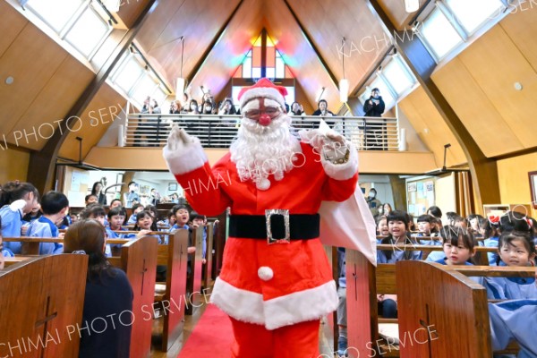 帯広聖公会幼稚園でクリスマス礼拝～師走スケッチ