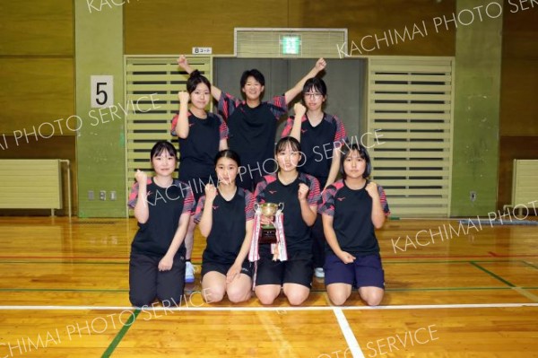 ９年ぶりに女子を制した帯柏葉