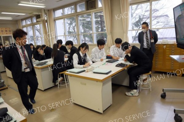 投資の知識、高校生のうちから　帯広三条高校で日本郵便が金融教育