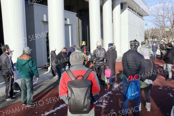 役場被災の大地震想定し広域訓練　池田町 2