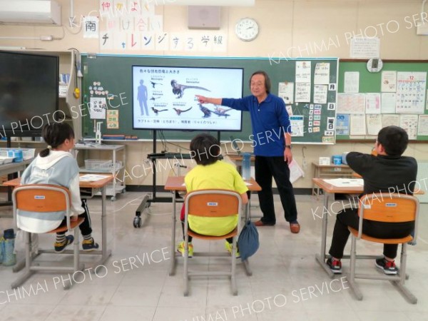 ５、６年生に授業をする