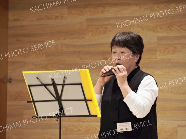 オカリナ３カ月の成果発表　幕別町百年記念ホール生涯学習講座 3