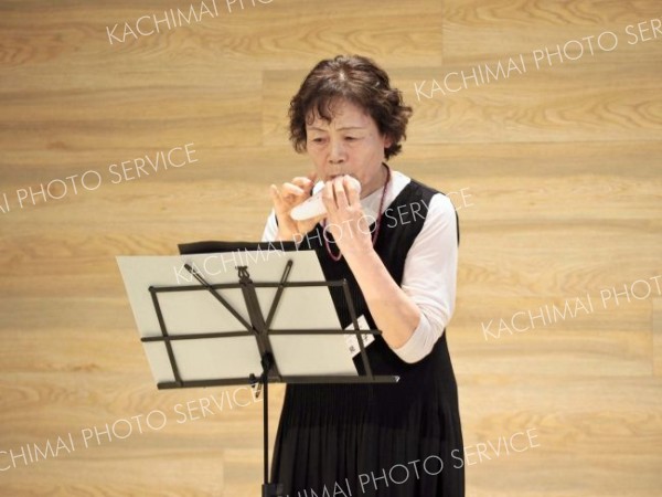 オカリナ３カ月の成果発表　幕別町百年記念ホール生涯学習講座 4