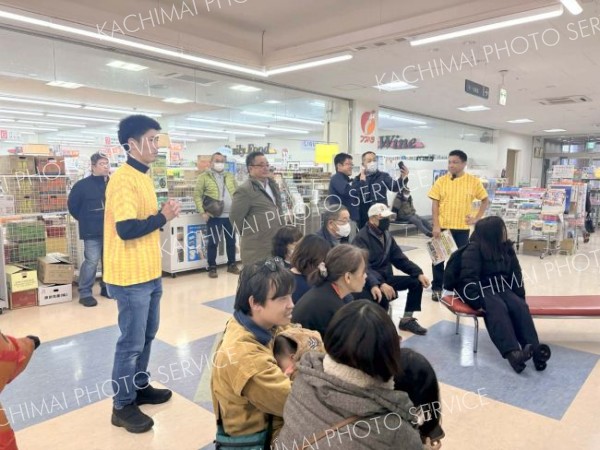 めむろーど１階で開かれたＰＶ