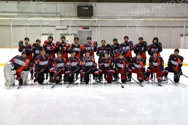 帯広選抜が雪辱と初代女王狙う　２４日から全日本女子中学・高校生アイスホッケー大会