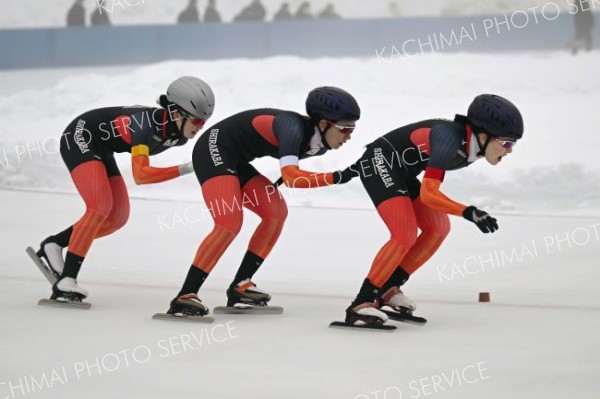 【女子団体追い抜き】
