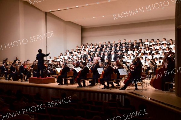 第九歌い継ぎ４５年　清水で今年も演奏会