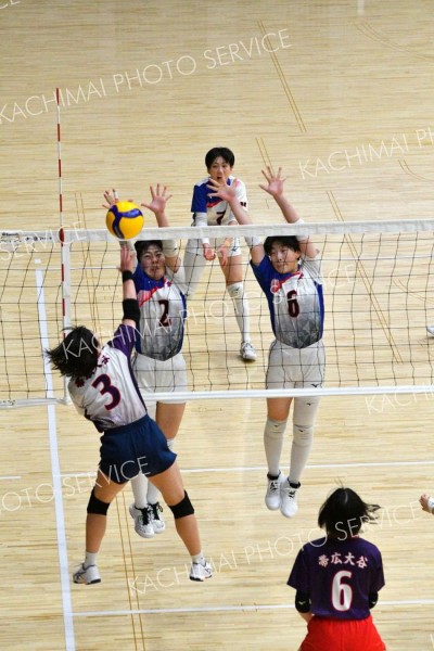 帯南商が連覇　男子は白樺学園１２年ぶりＶ　バレー大森杯高校大会 4