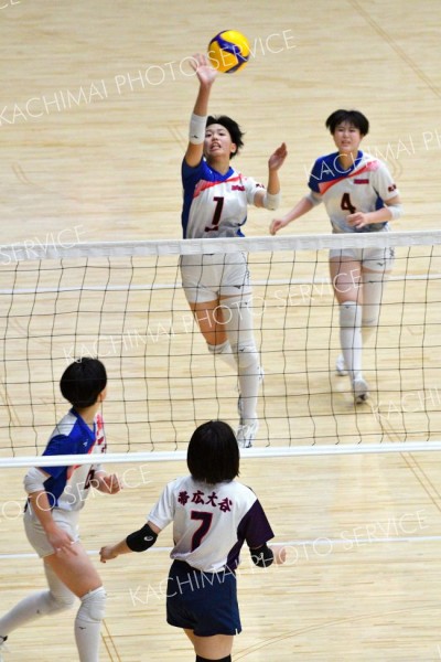 帯南商が連覇　男子は白樺学園１２年ぶりＶ　バレー大森杯高校大会 6