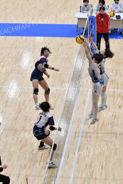 帯南商が連覇　男子は白樺学園１２年ぶりＶ　バレー大森杯高校大会 9