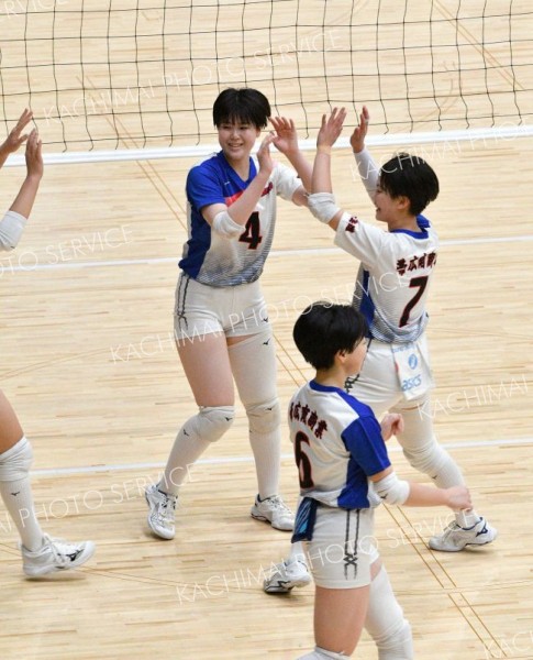 帯南商が連覇　男子は白樺学園１２年ぶりＶ　バレー大森杯高校大会 13