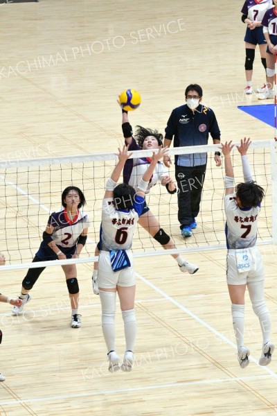 帯南商が連覇　男子は白樺学園１２年ぶりＶ　バレー大森杯高校大会 14