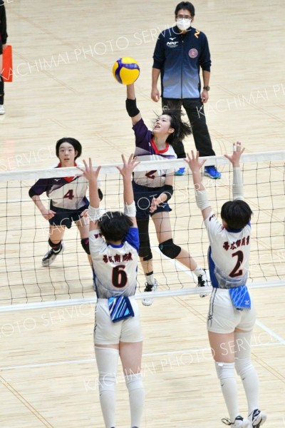 帯南商が連覇　男子は白樺学園１２年ぶりＶ　バレー大森杯高校大会 15