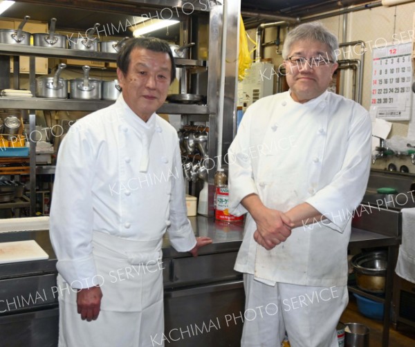 池田よねくらの厨房守り４５年　江崎料理長が年内で退任
