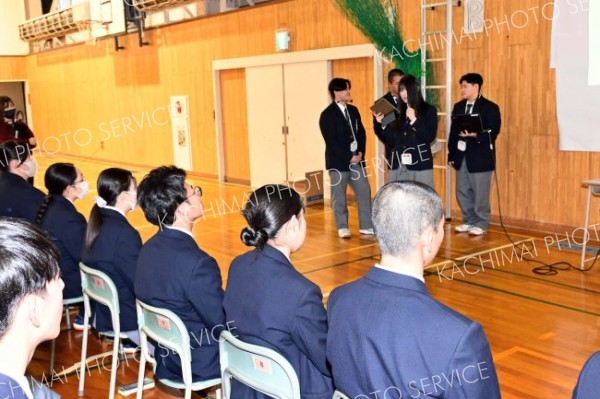 足寄高校２年生が探究学習の成果発表