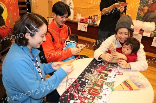 清水シャロンキリスト教会でクリスマス会