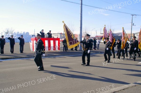 災害への備え、認識新たに　浦幌で出初め式
