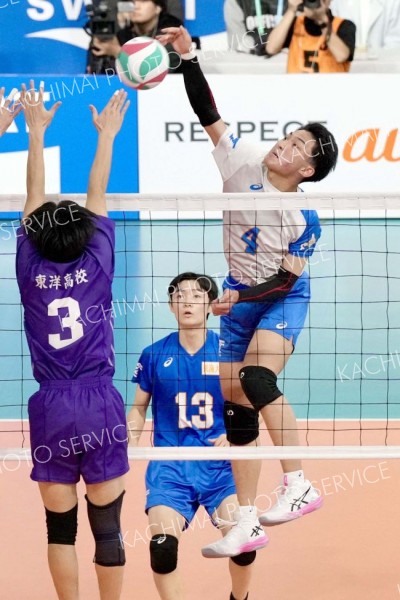 春高バレー、東海大札幌は初戦の２回戦敗退