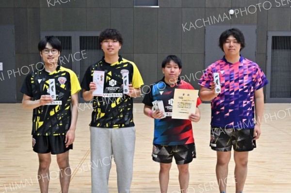 男子２位の北海道アスティーダＢ