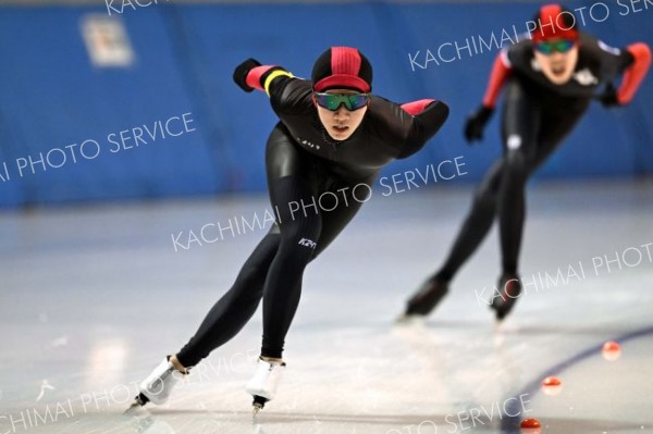 十勝勢全５種目制す　道中学スケート第１日