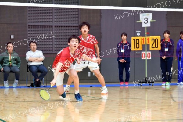 【個人戦男子ダブルス・決勝】