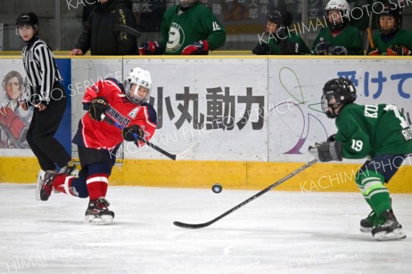 ３位決定戦・清水御影ＩＨ少年団―釧路ユナイテッドＣ（金野和彦撮影）