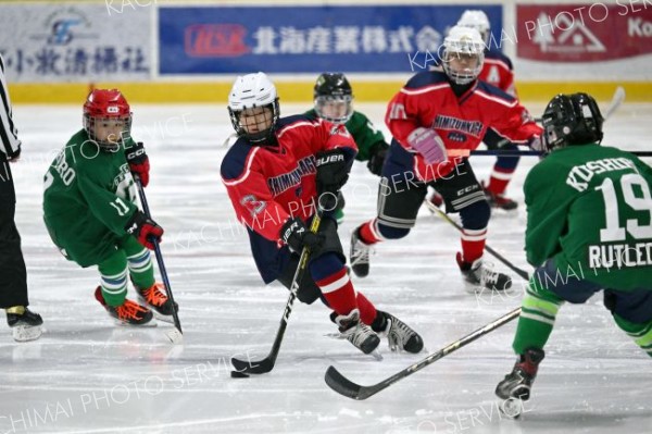 ３位決定戦・清水御影ＩＨ少年団―釧路ユナイテッドＣ（金野和彦撮影）