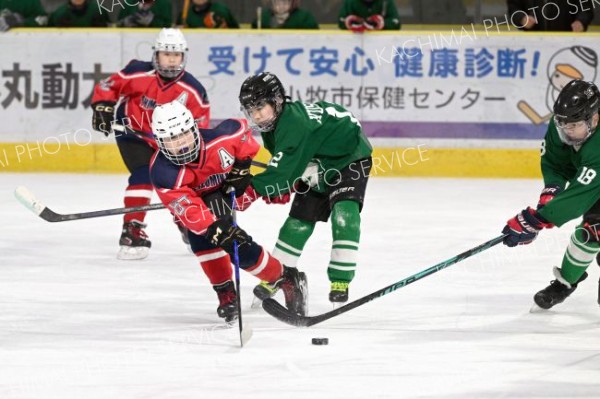 ３位決定戦・清水御影ＩＨ少年団―釧路ユナイテッドＣ（金野和彦撮影）