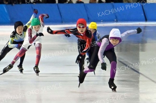 ４年男子５００メートル決勝３組